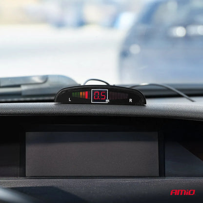 Parking assistant system LED 4 sensor white