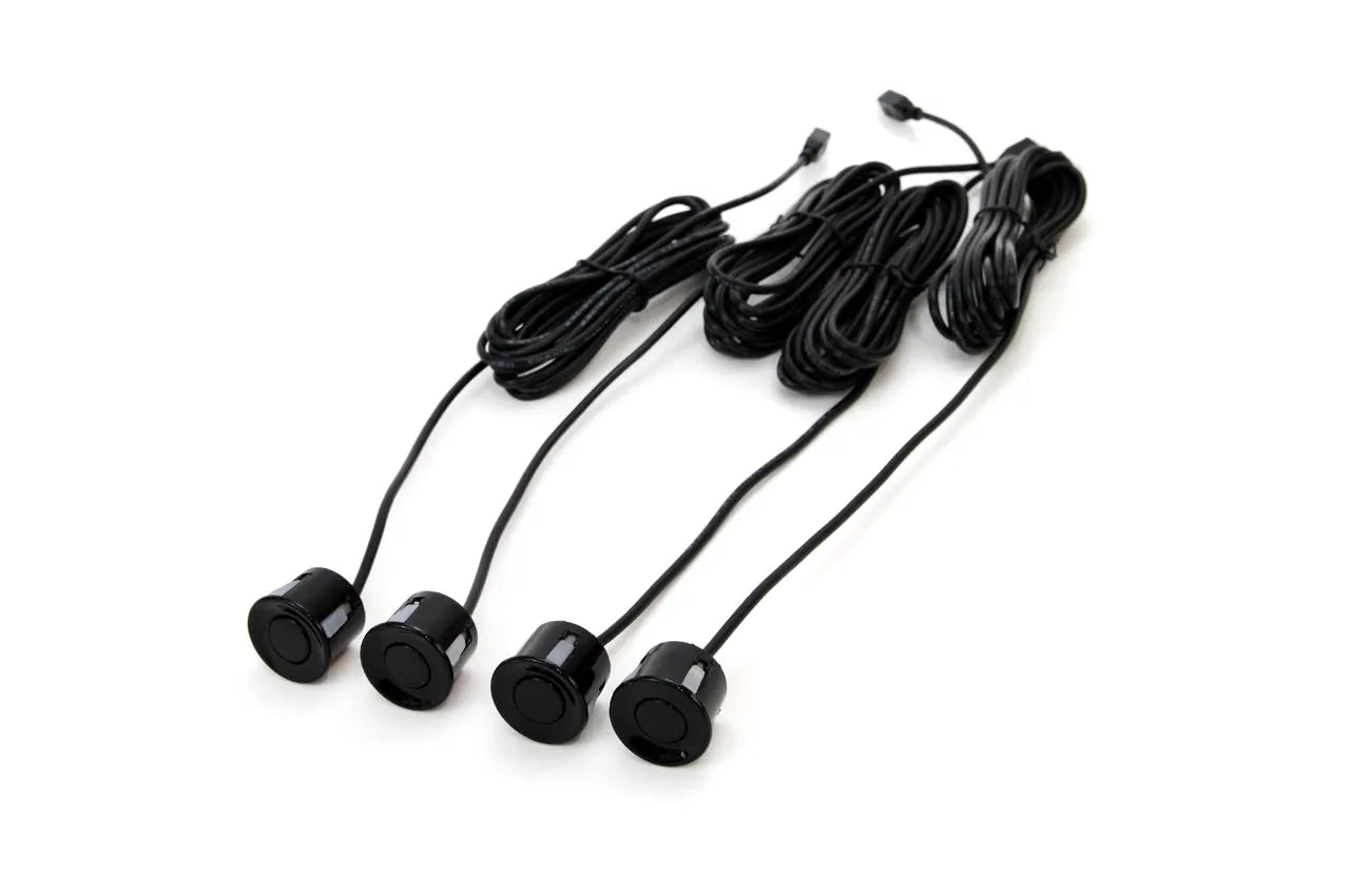 Parking assistant system TFT01 FT 43 with CAM-402 LED 4 sensors black