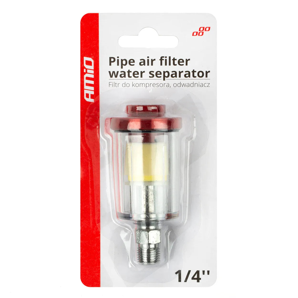 Pipe air filter water separator PT-18