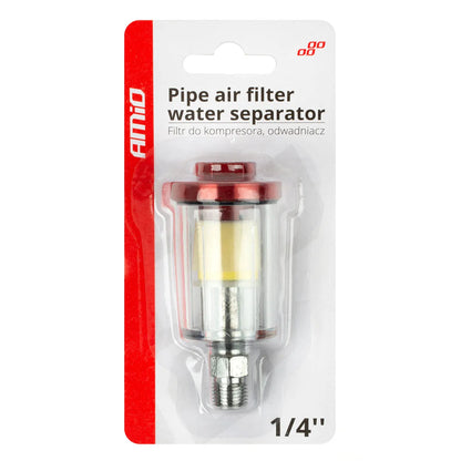 Pipe air filter water separator PT-18