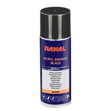 RANAL ACRYL ENAMEL BLACK GLOSS 400ML - PAINT by RANAL | Buy Online at VROOMPARTSSHOP