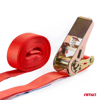 Ratchet tie down 500kg 25mm 5m BELT-07