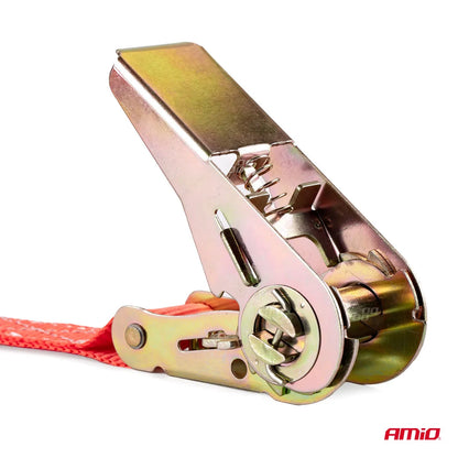 Ratchet tie down 500kg 25mm 5m BELT-07