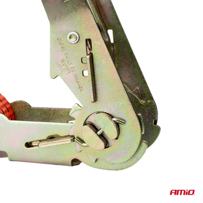 Ratchet tie down set 700kg 25mm 45m 4pcs BELT-03