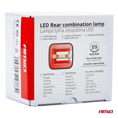 Rear combination LED lamp RCL-08-LR dynamic left/right