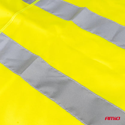 Safety vest yellow with certificate