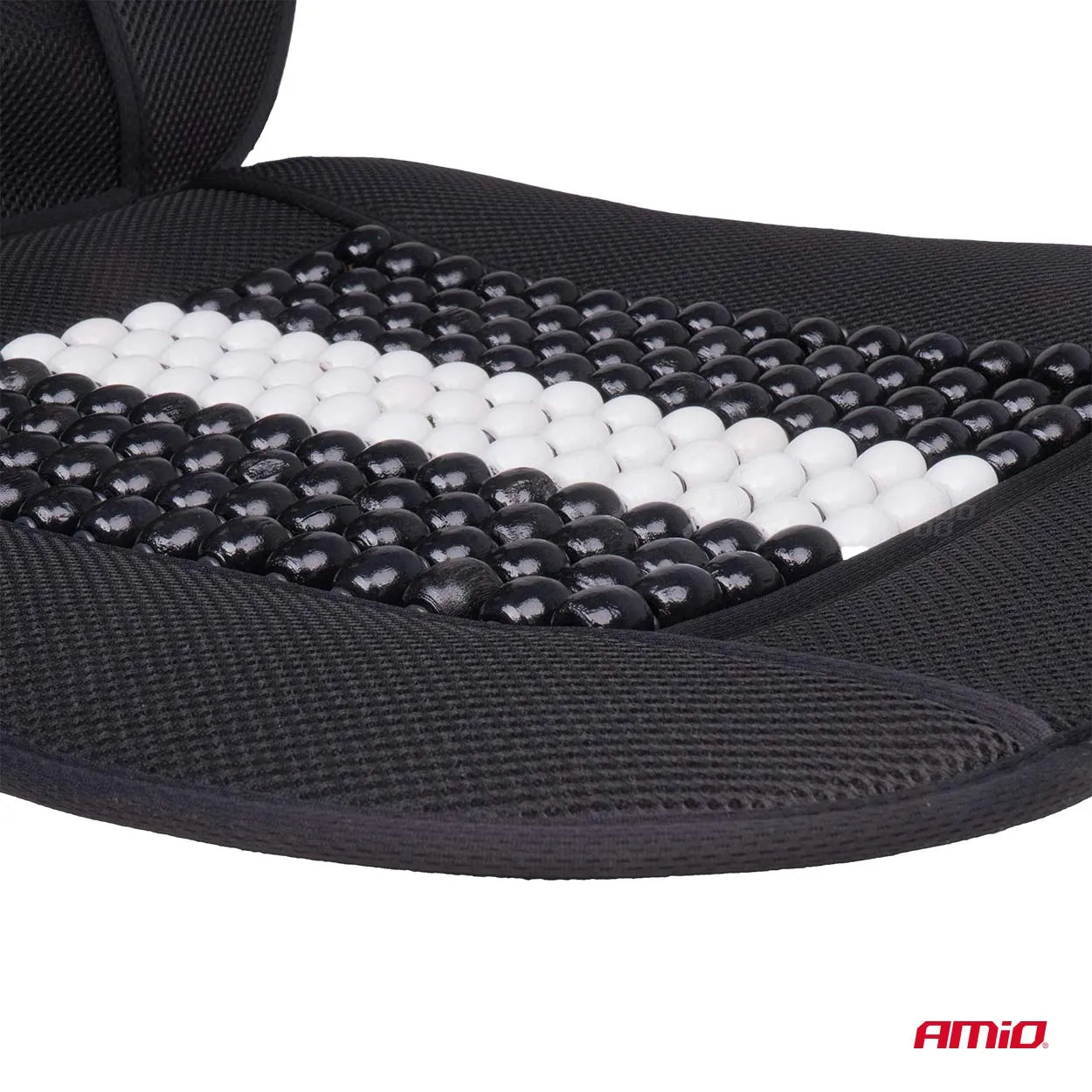 Seat mat with lumbar support and headrest