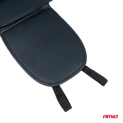 Seat mat with lumbar support and headrest