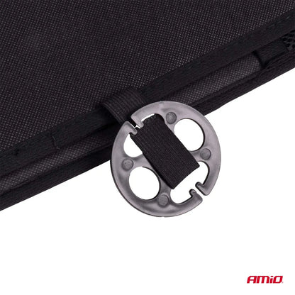 Seat mat with lumbar support and headrest