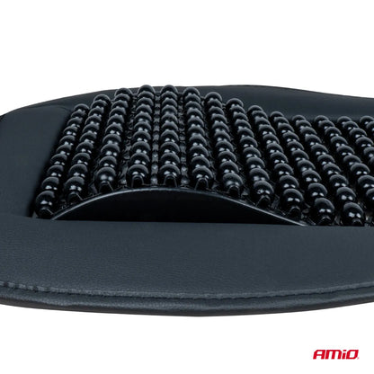 Seat mat with lumbar support and headrest