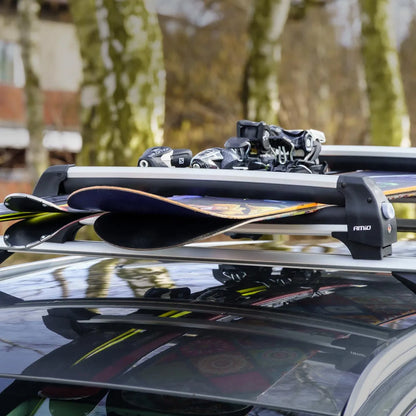 Ski snowboard roof rack short 570mm SSR-01S