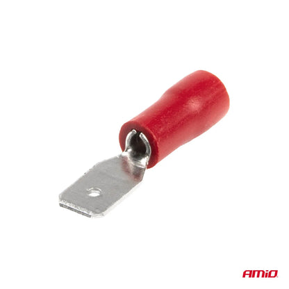 Spade type connectors 5.6mm 0.5-1.5mm2 10A 10 pcs