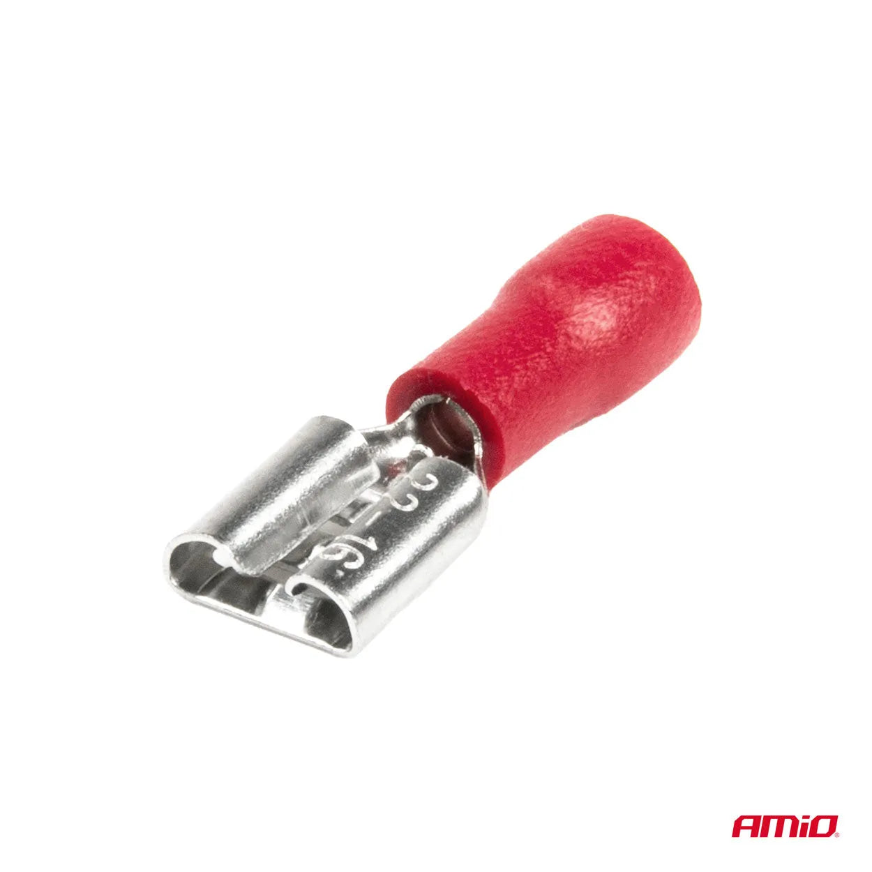 Spade type connectors 7.4mm 0.5-1.5mm2 10A 10 pcs