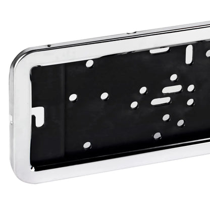 Stainless steel license plate frame INOX LPF 001