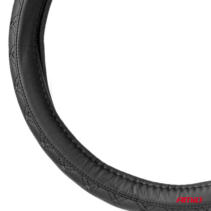 Steering wheel cover Leather Series SWC-51-XXL (44-46cm)