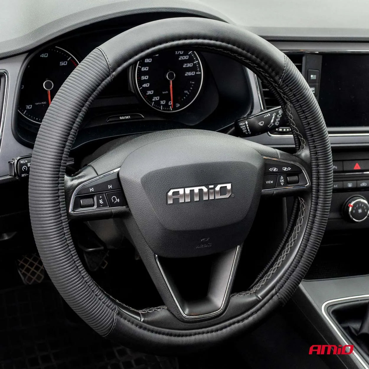 Steering wheel cover SWC-24-M (37-39cm)