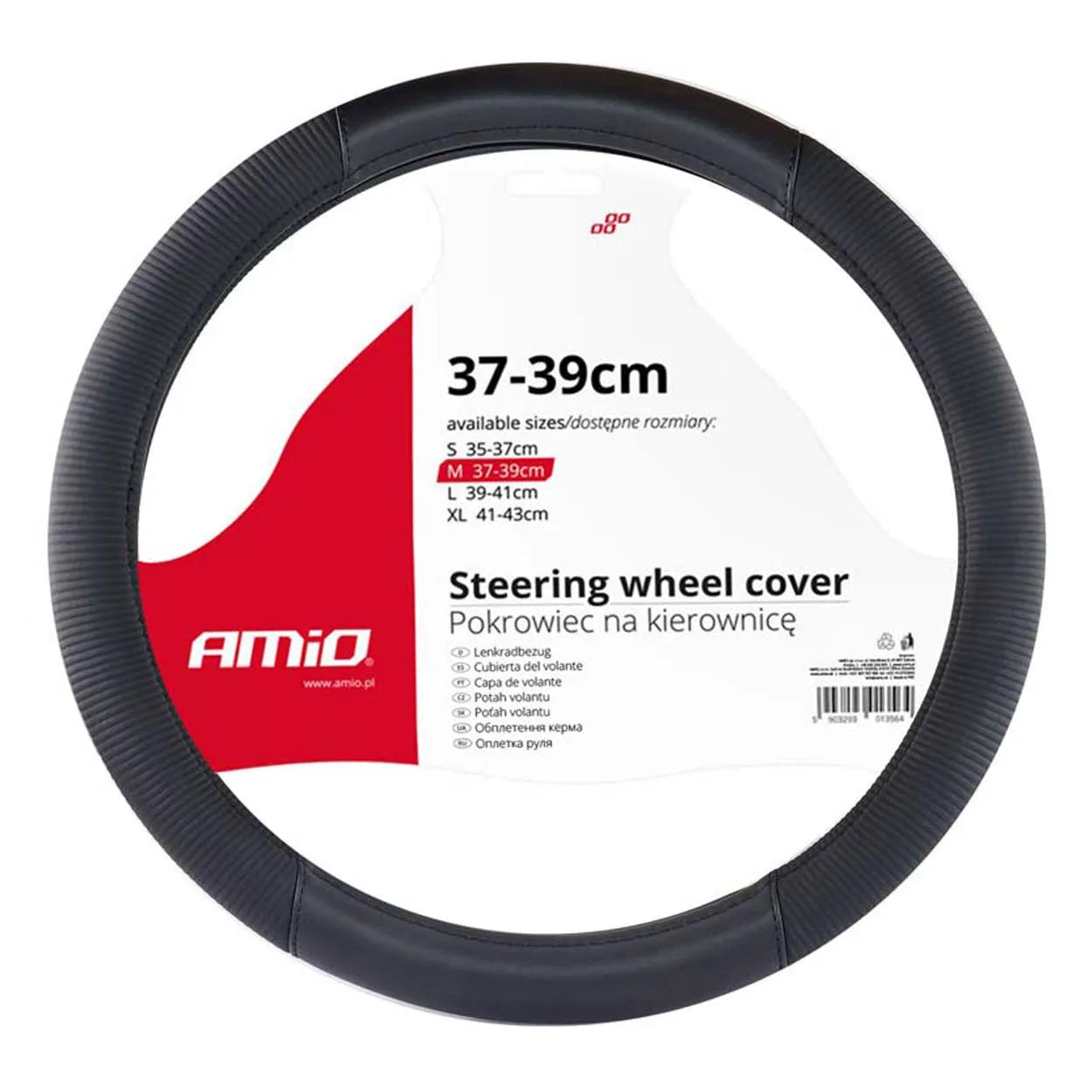 Steering wheel cover SWC-24-M (37-39cm)
