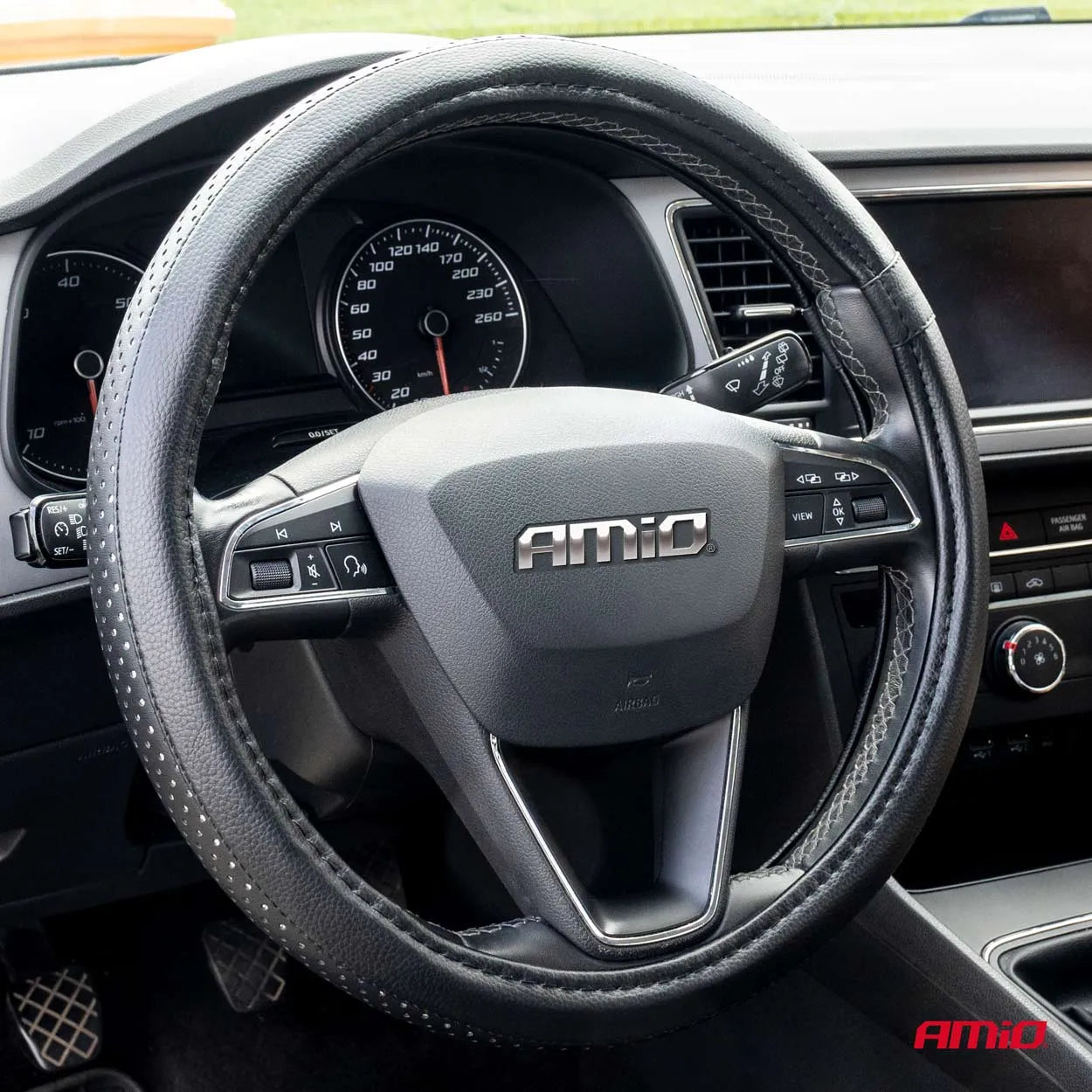 Steering wheel cover SWC-27-M (37-39cm)