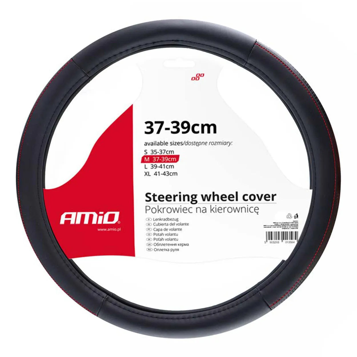 Steering wheel cover SWC-28-M (37-39cm)