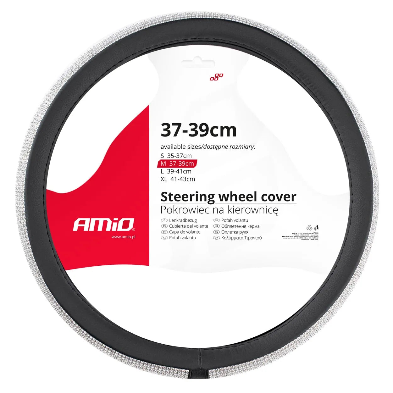 Steering wheel cover SWC-35-M (37-39cm)