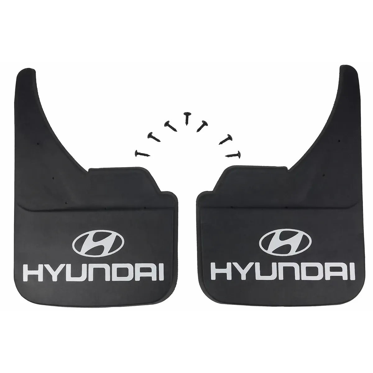 Universal Car Front Rear To Fit Hyundai Logo i10 i20 i30 i40 Mud Flaps Guard MF319UA