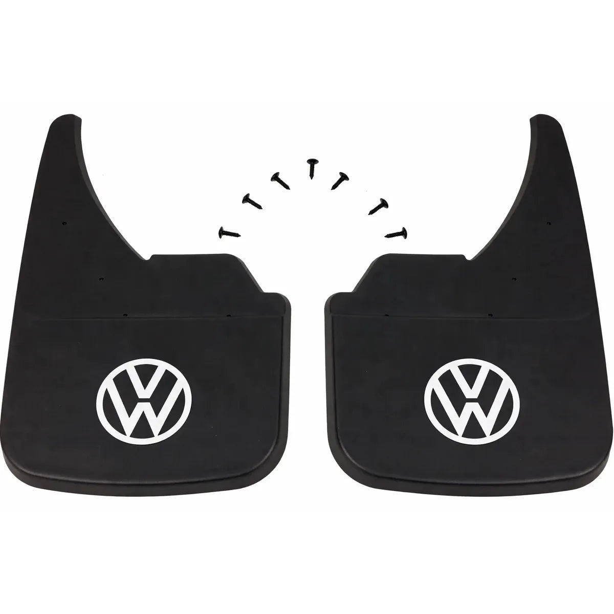Universal MUDFLAPS Front Rear Fits VW Volkswagen White Transporter Guard Flap MF325U
