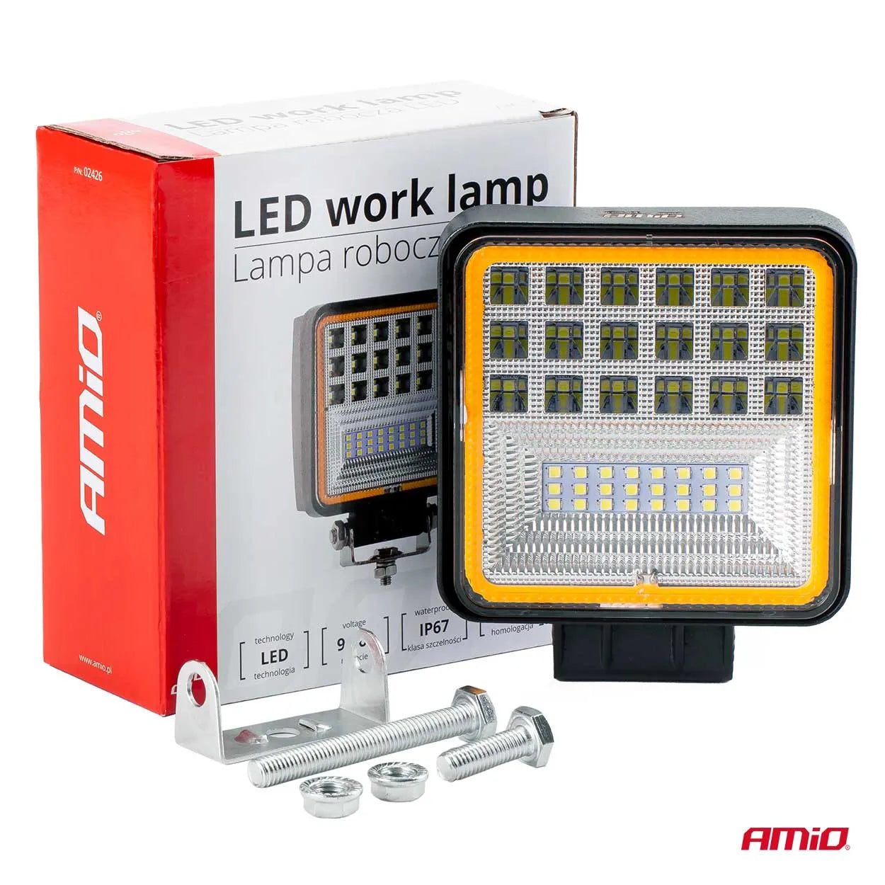 Working lamp AWL12 42 LED COMBO (2 modes) 9-36V