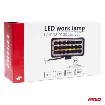 Working lamp AWL43 27 LED FLOOD 9-36V